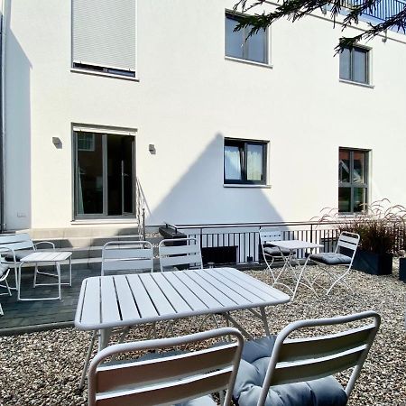 Modernes Apartment, Terrasse Und Garten Am Lilienthalpark Im Suedwesten Berlins Eksteriør billede